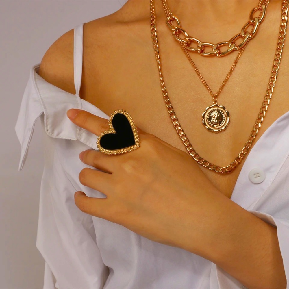 Stylish Heart Ring